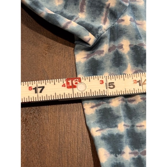 Tory Burch Coastal Sonda Dress Blue Long Sleeve Embroidered Boho‎ EUC - Picture 4 of 6